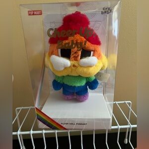 POP MART Crybaby “Cheer Up, Baby!” Plush Doll Pendant 🌈:
